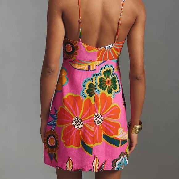 Farm Rio Garden Mini Dress - Picture 2 of 10